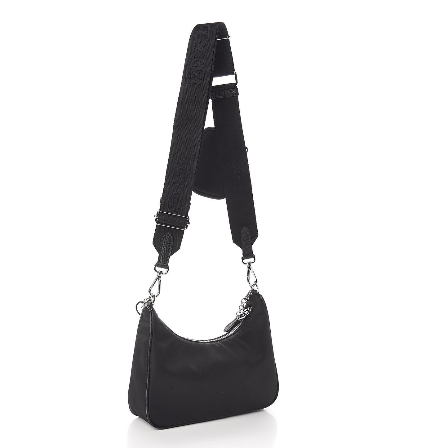 Nylon Re-Edition 2005 Shoulder Bag Black