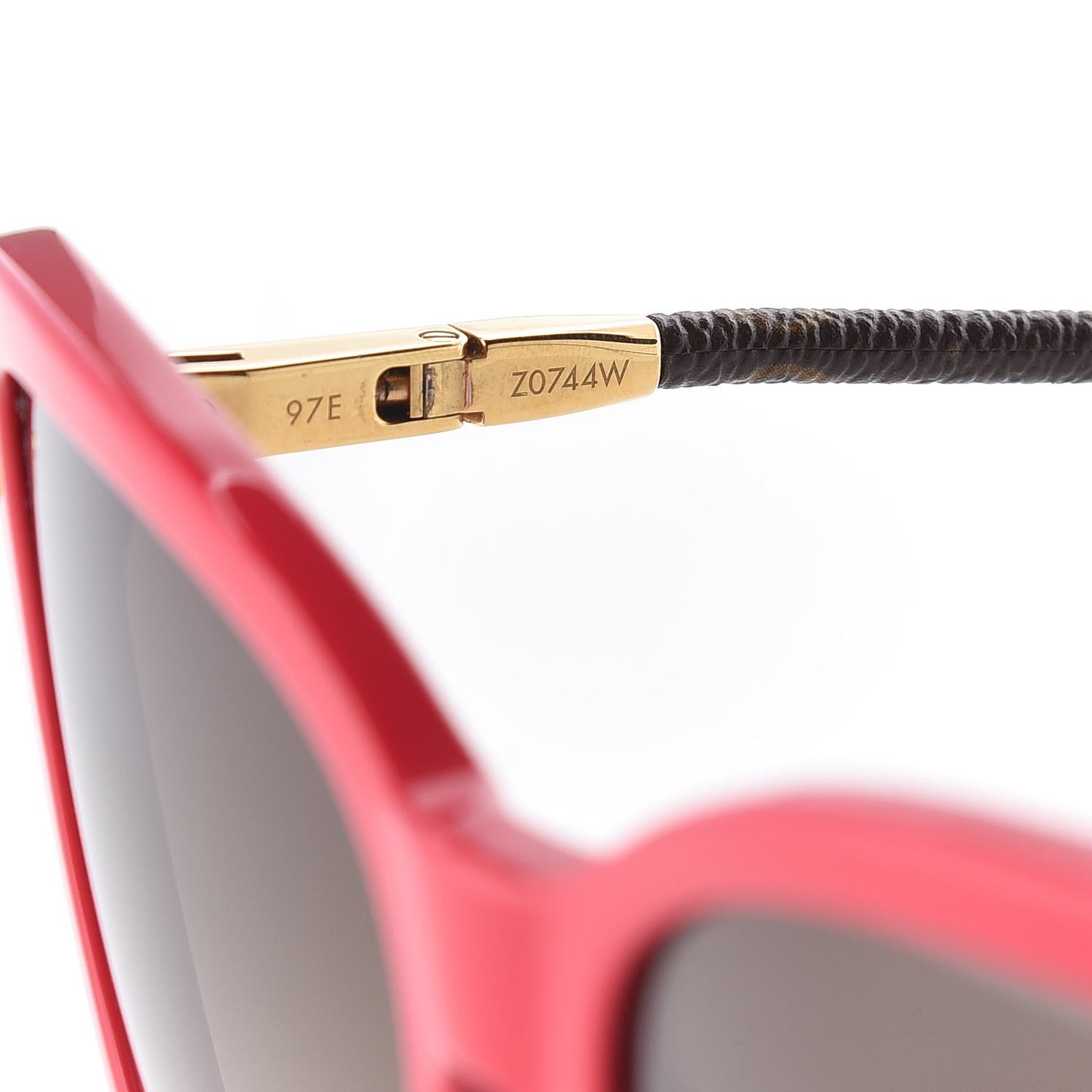 Monogram Charlotte Sunglasses Z0744W Cherry