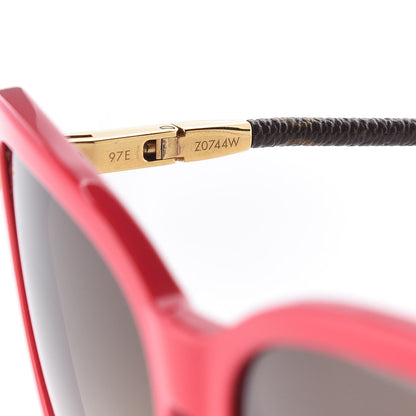 Louis Vuitton Monogram Charlotte Sunglasses Z0744W Cherry 6 of 7