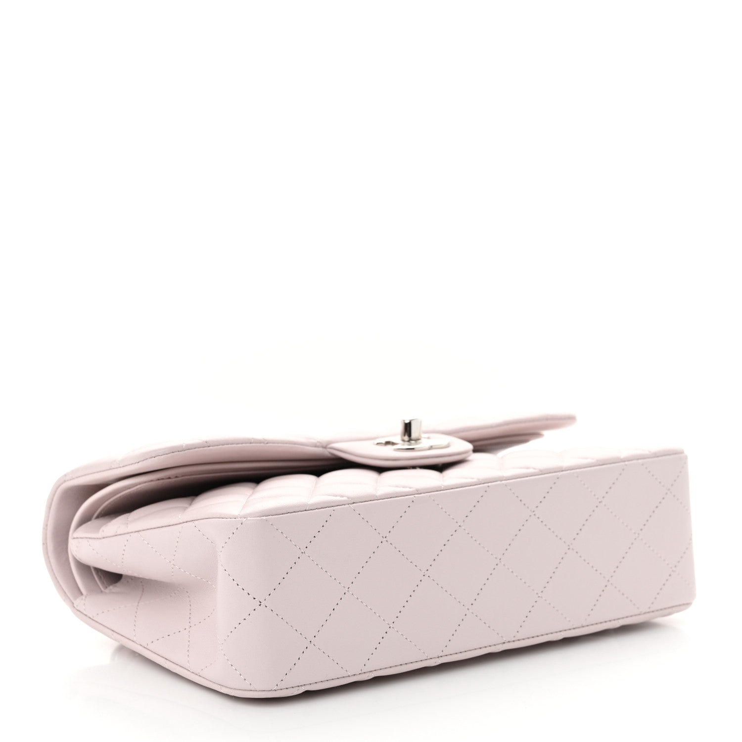 Chanel Lambskin Quilted Small Double Flap Light Purple 4 of 10