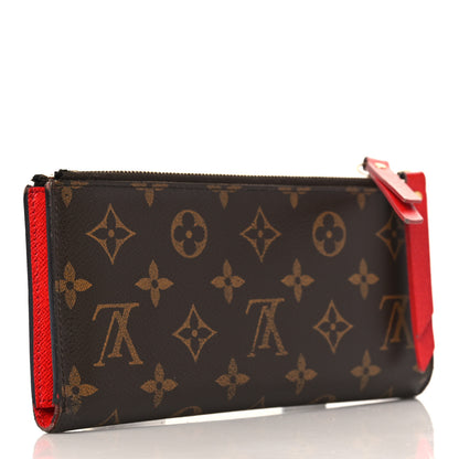 Louis Vuitton Monogram Adele Wallet Coquelicot 3 of 10