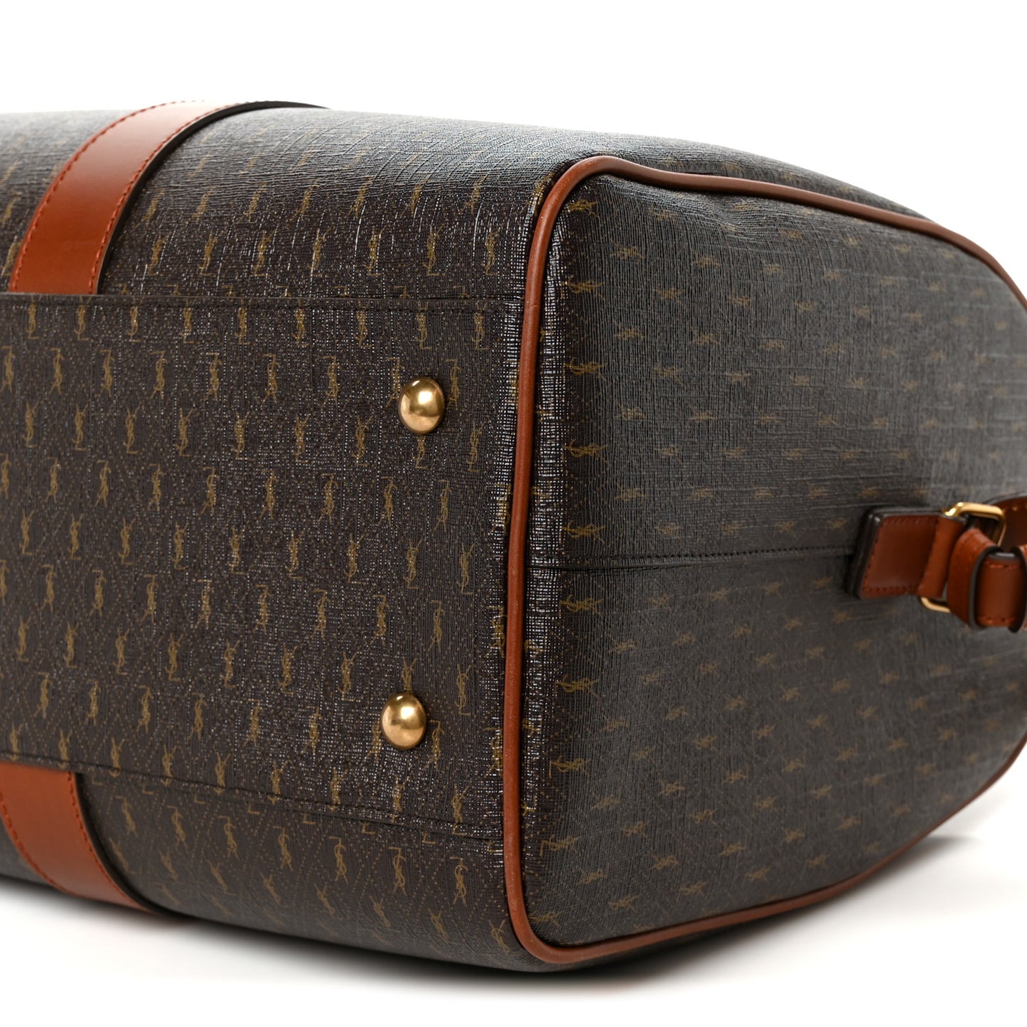 Canvas Smooth Calfskin Le Monogramme 48H Duffle Chestnut