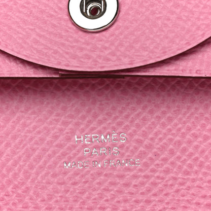 Hermes Epsom Bastia Coin Purse 5P Pink 4 of 7