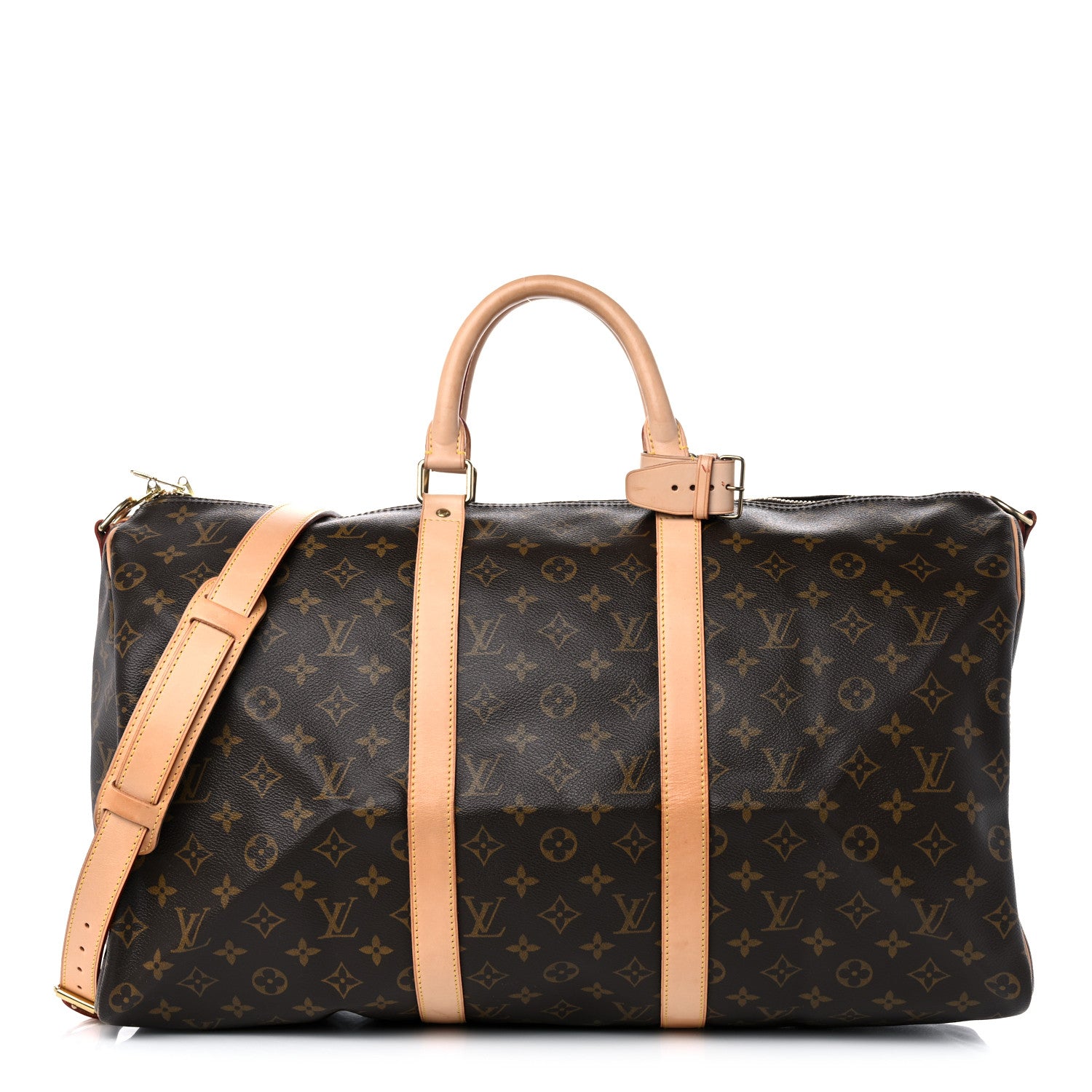 Louis Vuitton Monogram Keepall Bandouliere 50 1 of 15