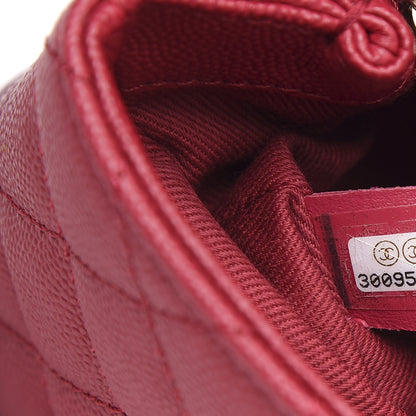 Chanel Caviar Quilted Mini Coco Handle Flap Fuchsia 6 of 10