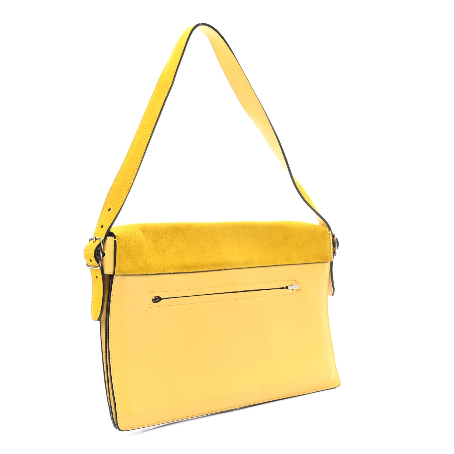 Celine Suede Calfskin Pony Hair Medium Tri-Color Diamond Shoulder Bag Multi 3 of 12