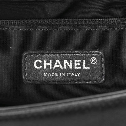 Chanel Caviar Quilted New Medium Boy Flap So Black 6 of 17