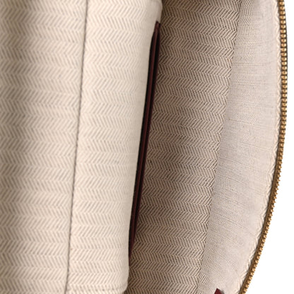 Chanel Suede Calfskin Top Handle Slim Vanity Case With Chain Dark Khaki 5 of 11