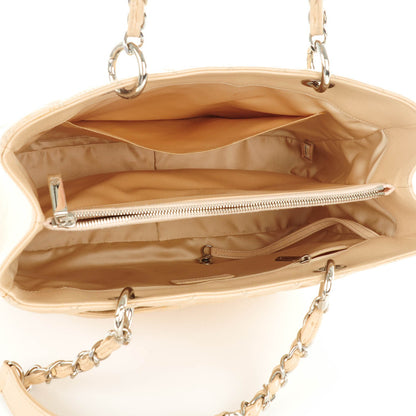 Chanel Caviar Quilted Grand Shopping Tote GST Beige Clair 5 of 7