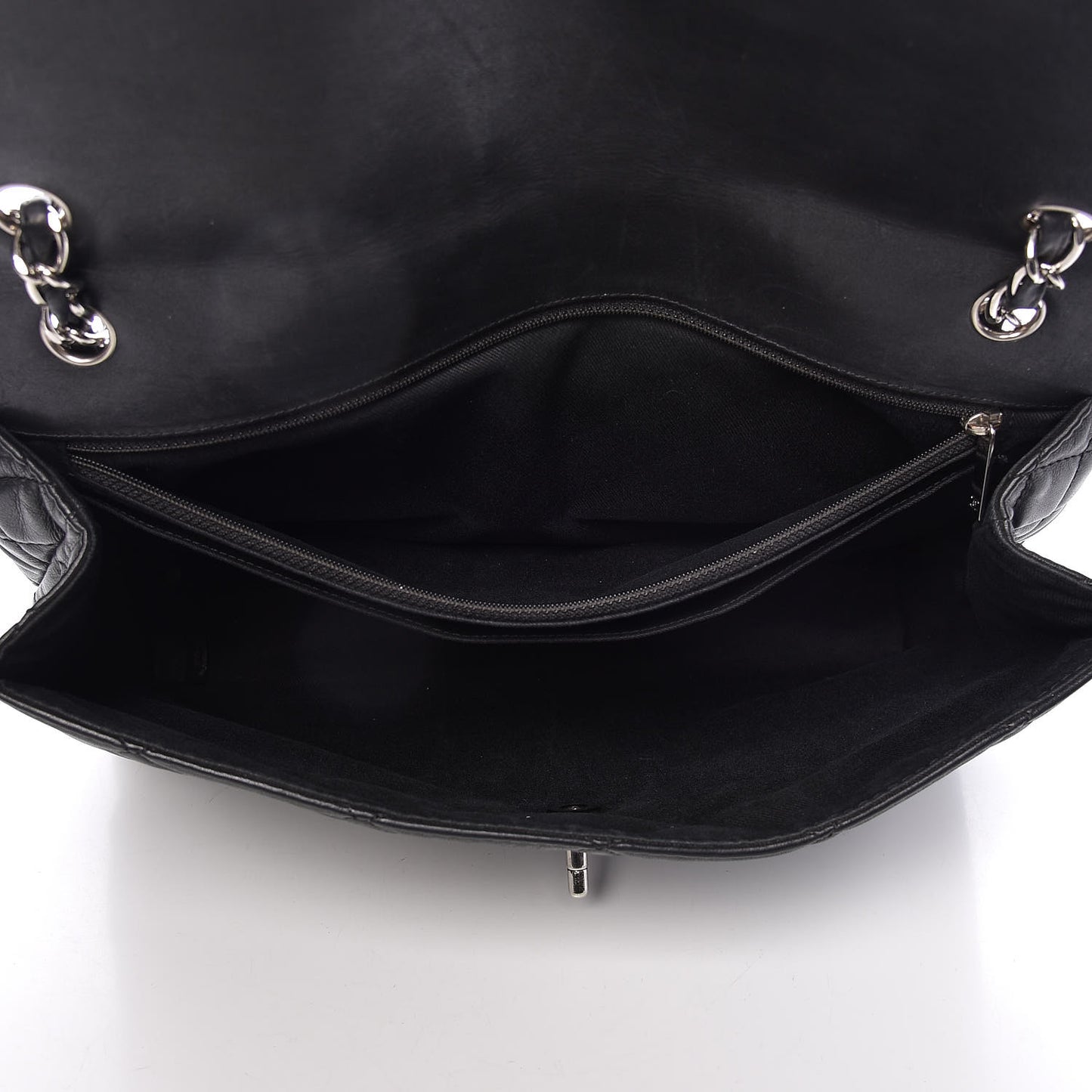Calfskin Quilted In The Business Flap Bag Black