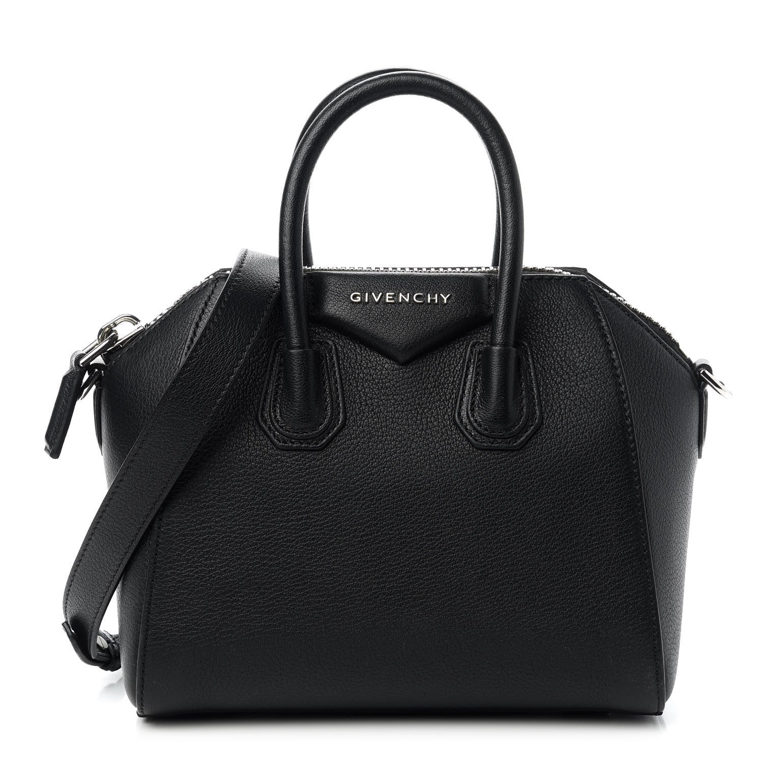Givenchy Sugar Goatskin Mini Antigona Black 1 of 10