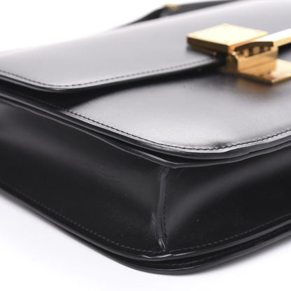 Celine Box Calfskin Medium Classic Box Flap Bag Black 8 of 11