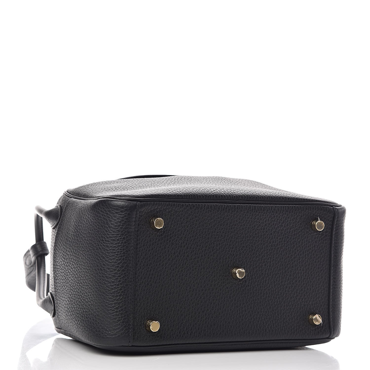 Hermes Taurillon Clemence Lindy 26 Black 4 of 10