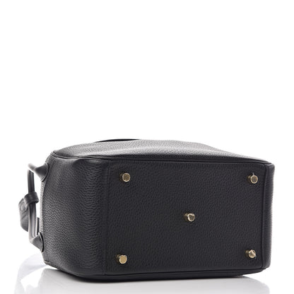 Hermes Taurillon Clemence Lindy 26 Black 4 of 10