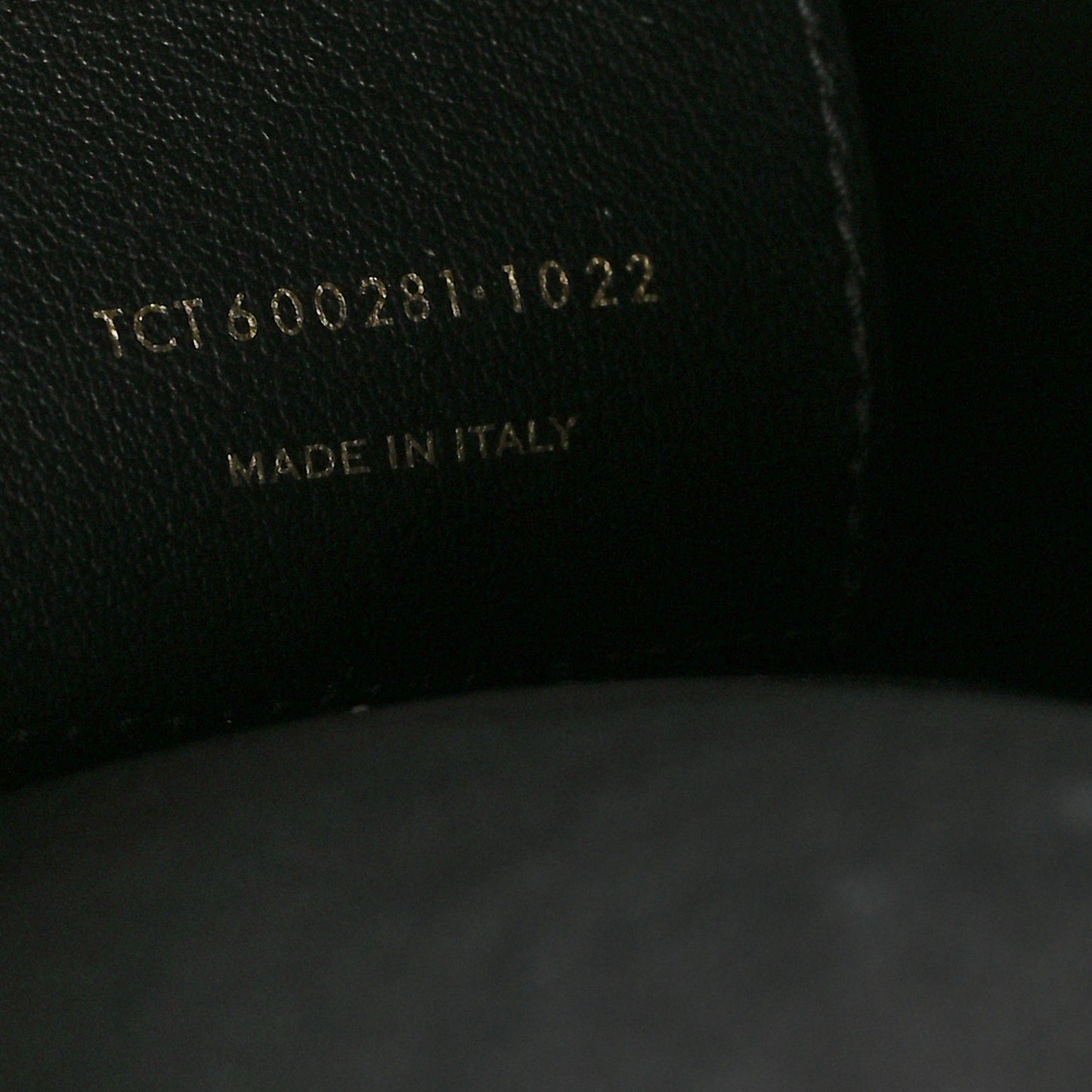 Calfskin Large Shopping Tote Black