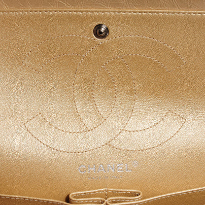 Chanel Aged Calfskin 2.55 Reissue 226 Flap Light Gold 7 of 9