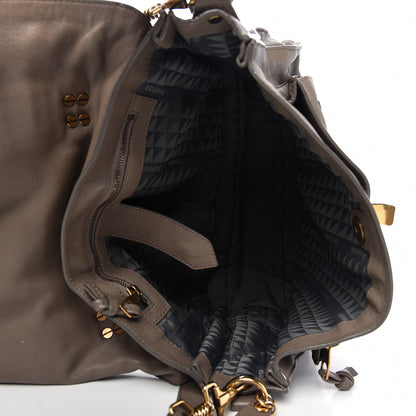 Proenza Schouler Lambskin Medium PS1 Satchel Smoke 5 of 17