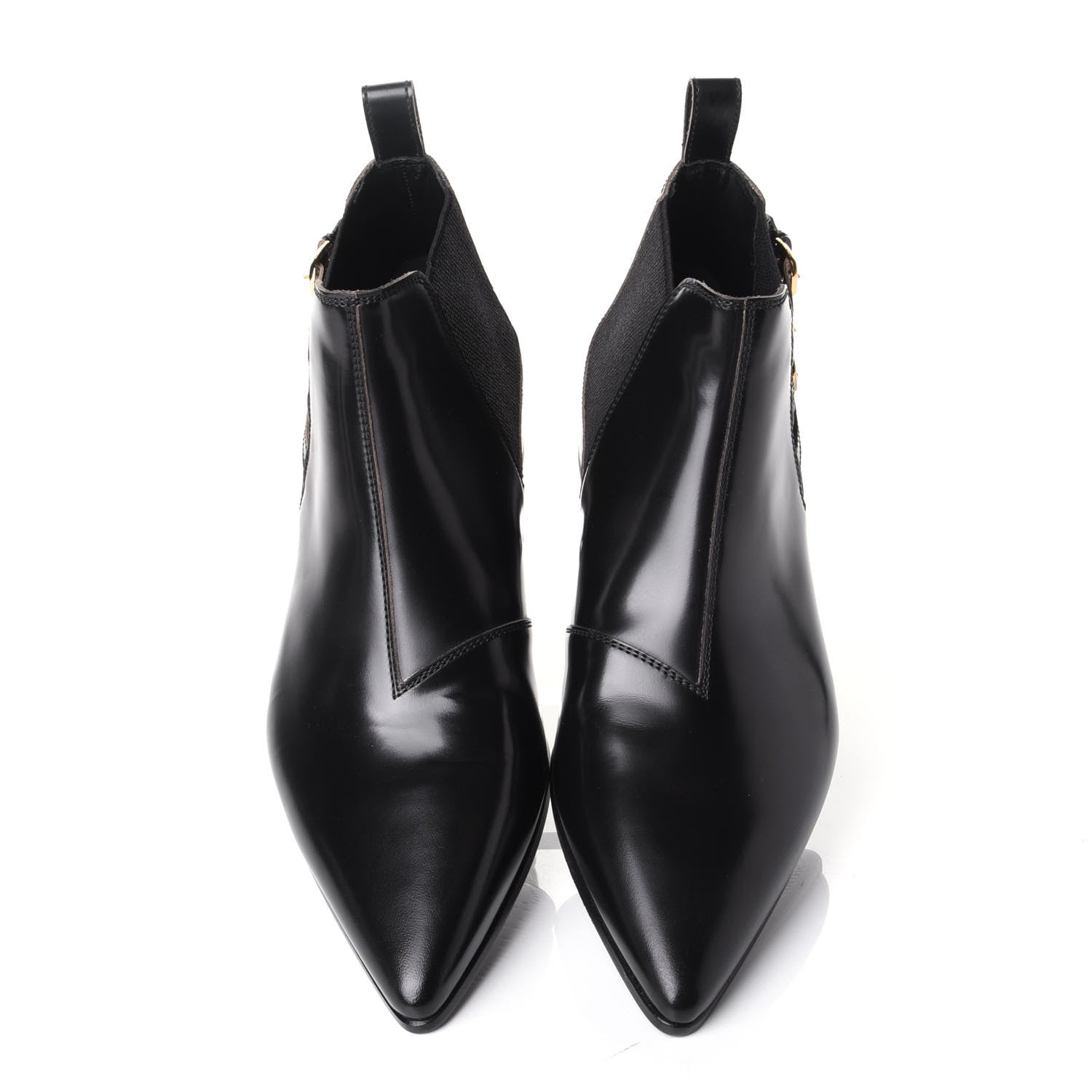 Gucci Cordovan Lux Mens Ankle Boots 12 Black 5 of 11