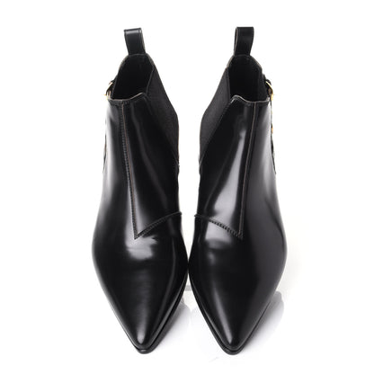 Gucci Cordovan Lux Mens Ankle Boots 12 Black 5 of 11