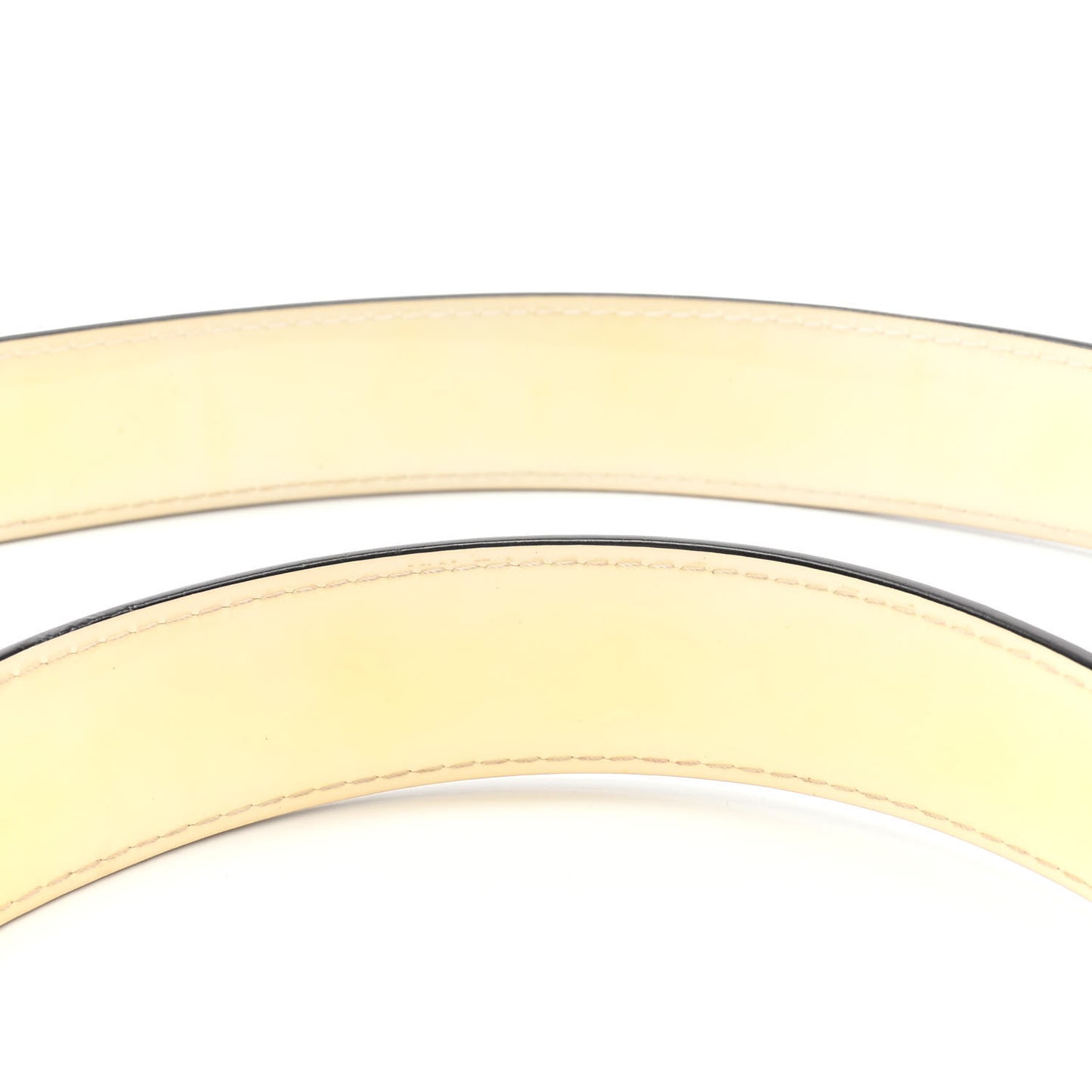 Patent Monogram Alma BB White