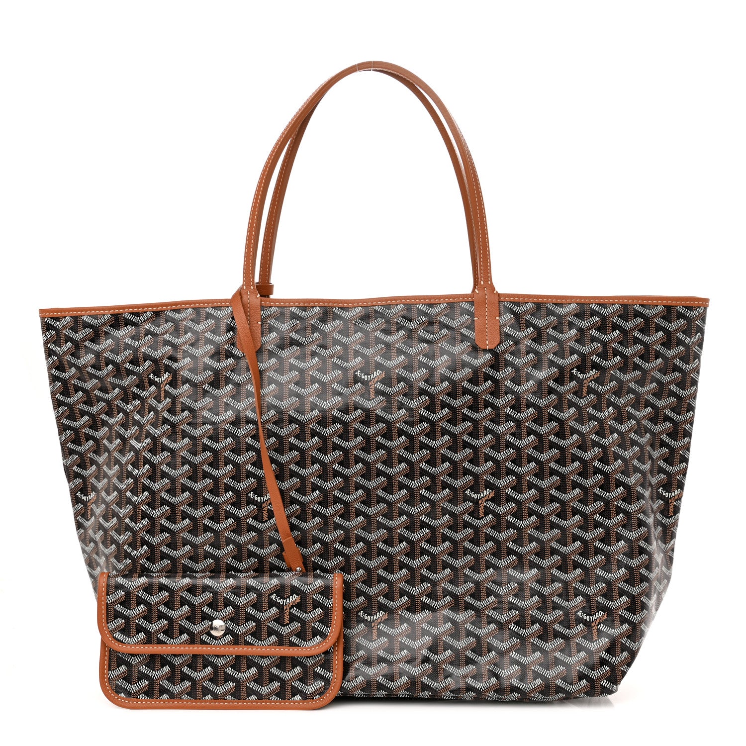 Goyard Goyardine Saint Louis GM Black Gold 1 of 11