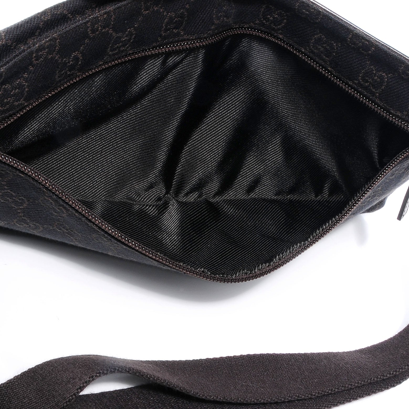 Gucci Monogram Belt Bag Black 5 of 8