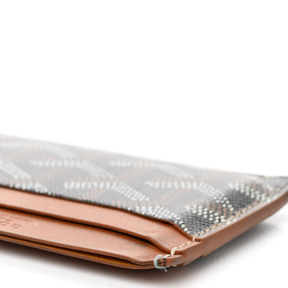 Goyard Goyardine Saint Sulpice Card Holder Black Gold 11 of 14
