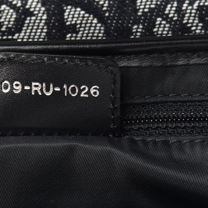 Christian Dior Monogram Saddle Bag Black 7 of 9