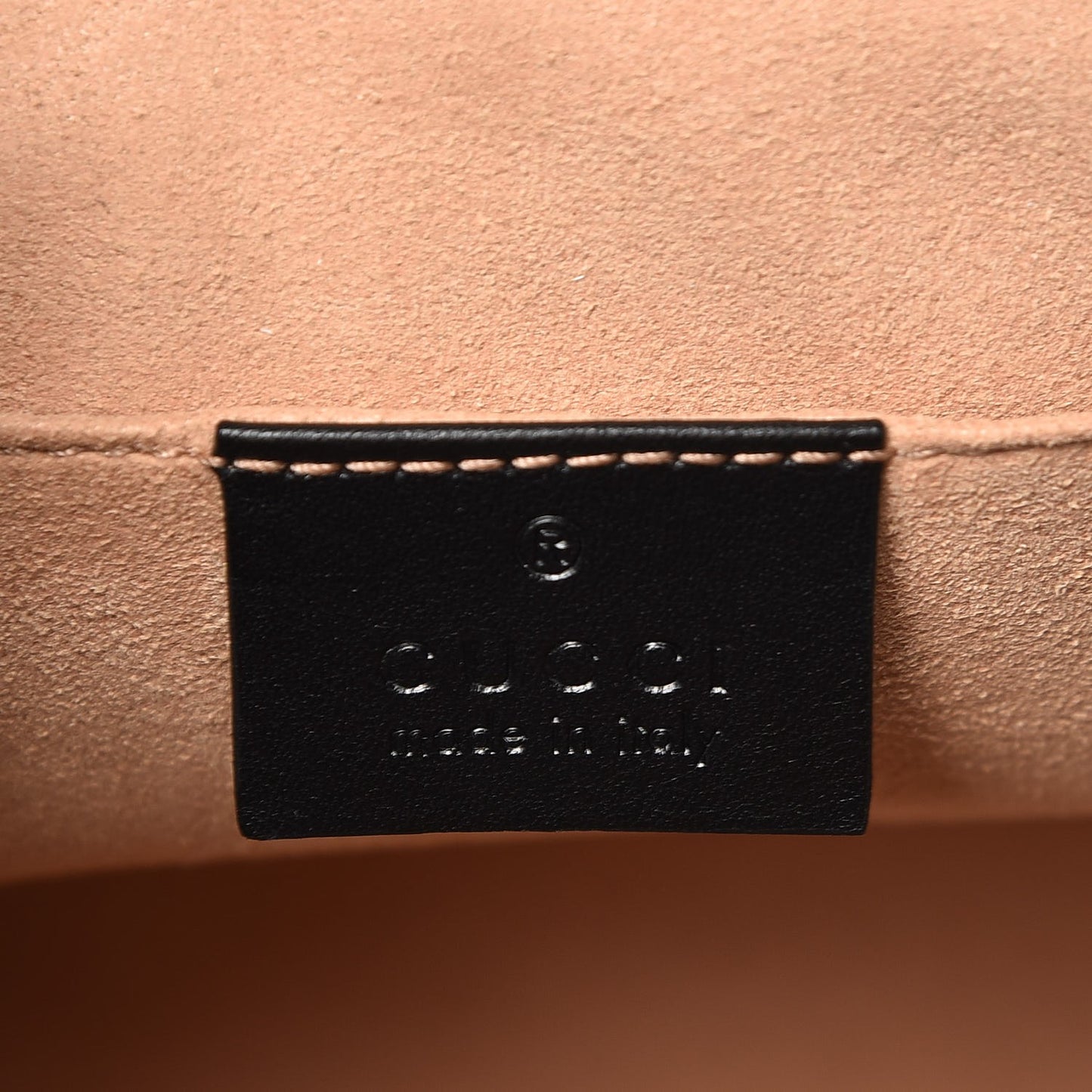 Calfskin Matelasse GG Marmont Flap Backpack Black