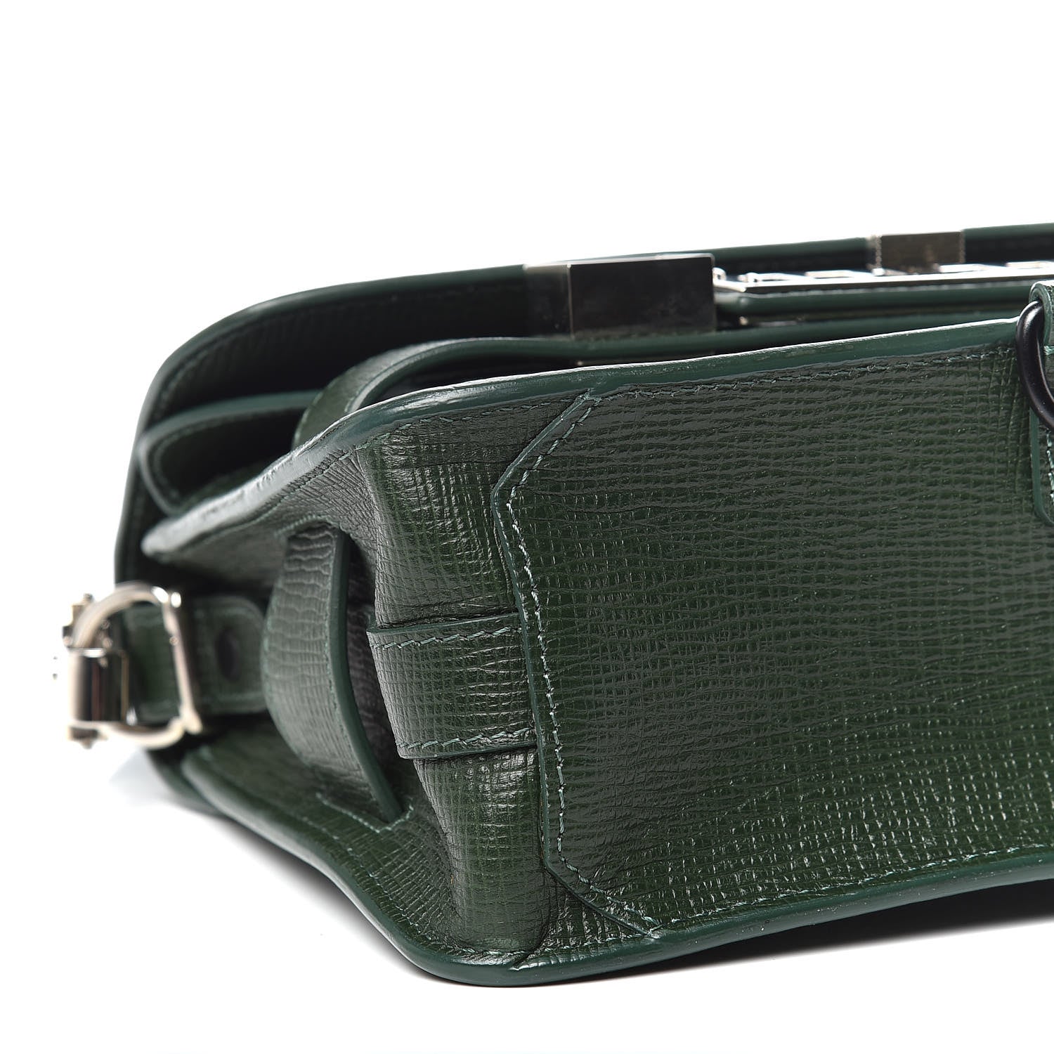 Proenza Schouler New Linosa Mini PS11 Classic Shoulder Bag Verde Bottiglia 6 of 11
