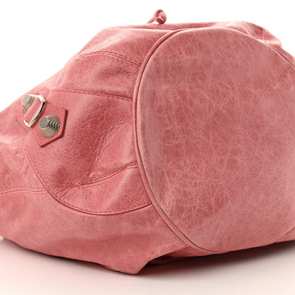 Balenciaga Agneau Giant 21 Silver Hardware Pompon Framboise 10 of 13