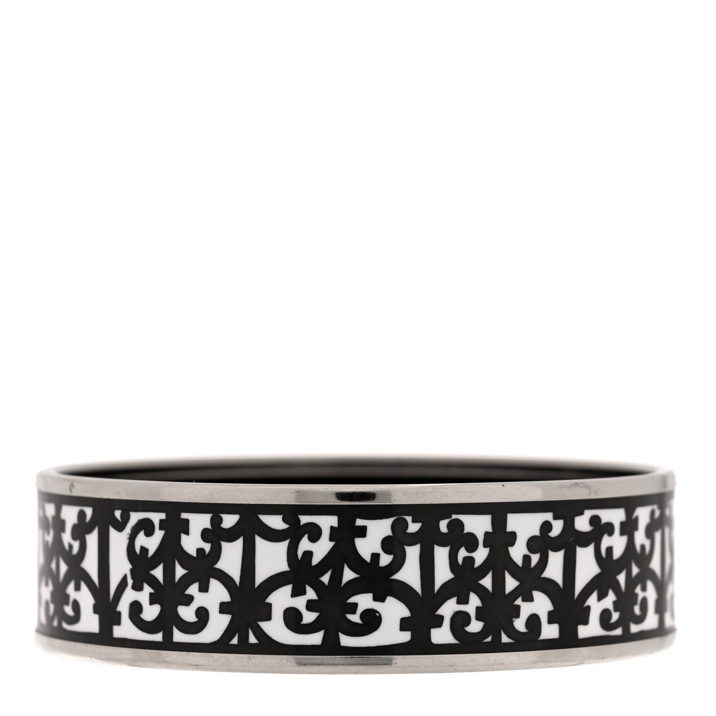 Enamel Printed Wide Balcons du Guadalquivir Bracelet 70 Black