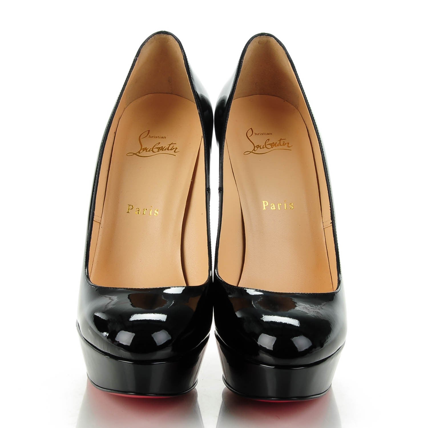Christian Louboutin Patent Bianca 140 Pumps 39.5 Black 2 of 7