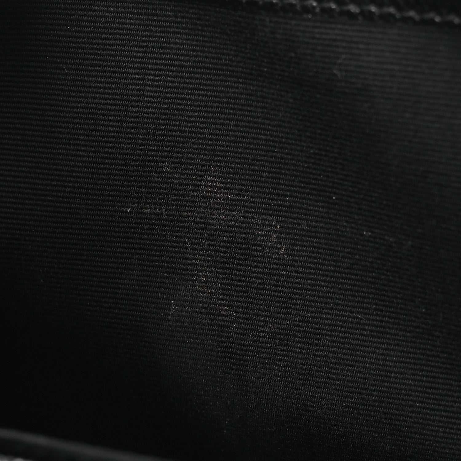 Saint Laurent Grain De Poudre Matelasse Chevron Monogram Envelope Clutch Black 9 of 10