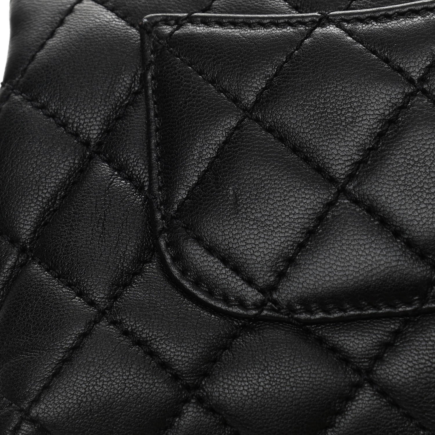 Chanel Goatskin Quilted Rainbow Extra Mini Coco Handle Flap Black 11 of 11