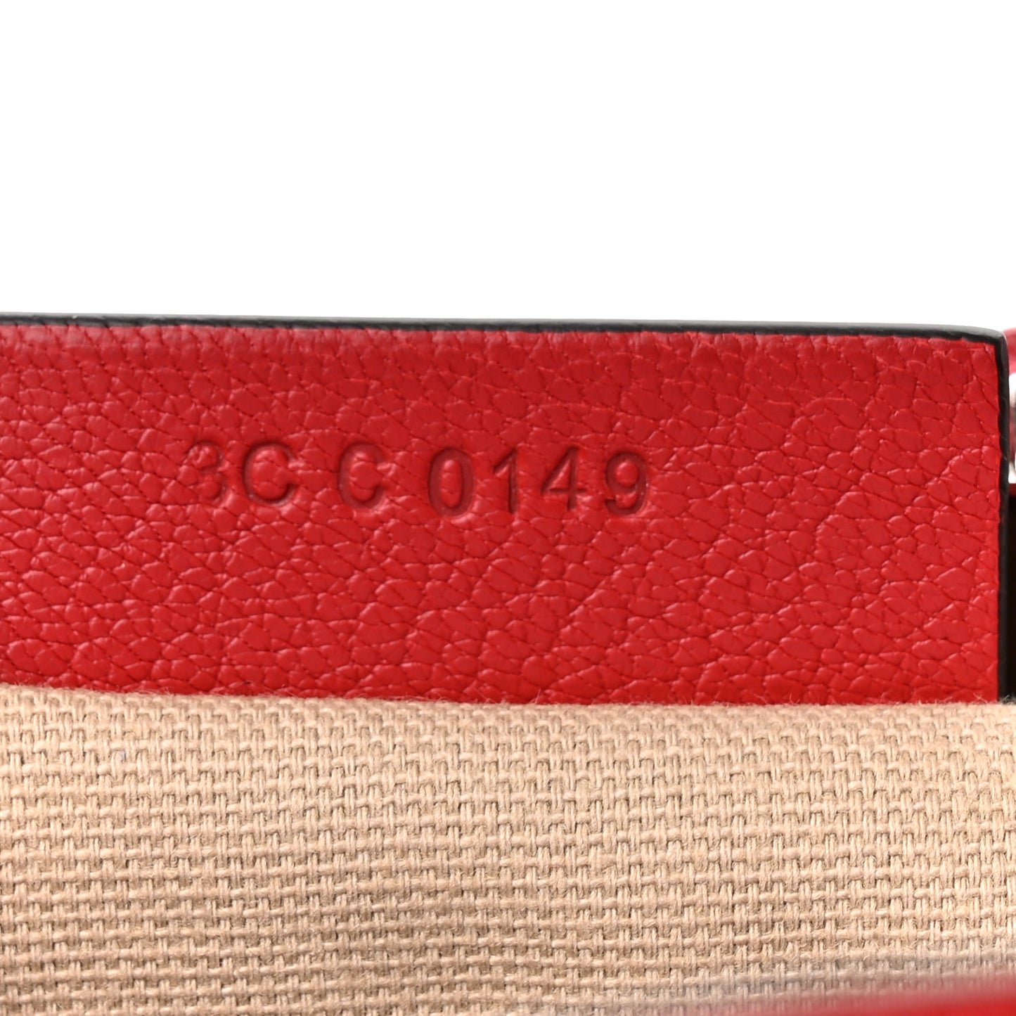 Sugar Goatskin Small Antigona Vermillon