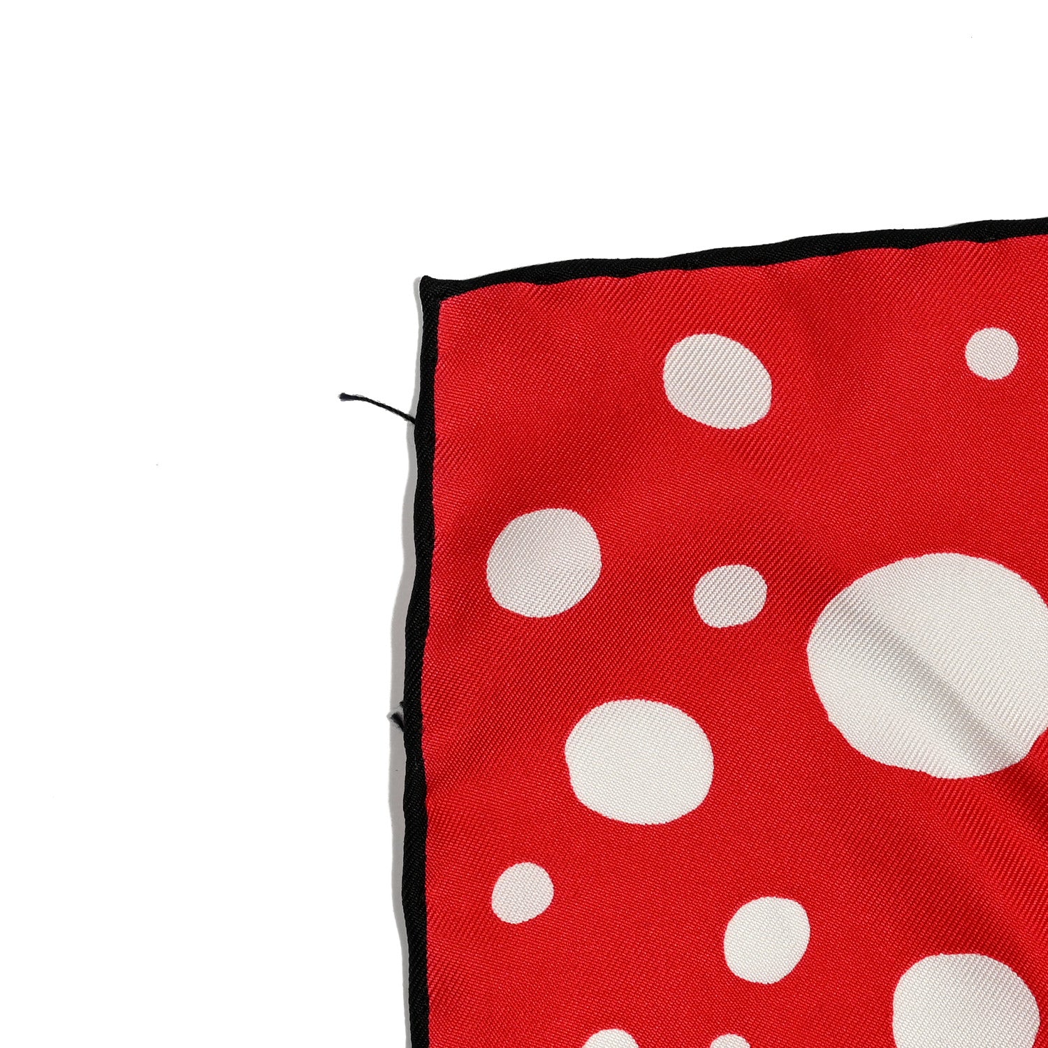 Louis Vuitton LV x YK Kusama Infinity Dots Scarf Red White 3 of 3