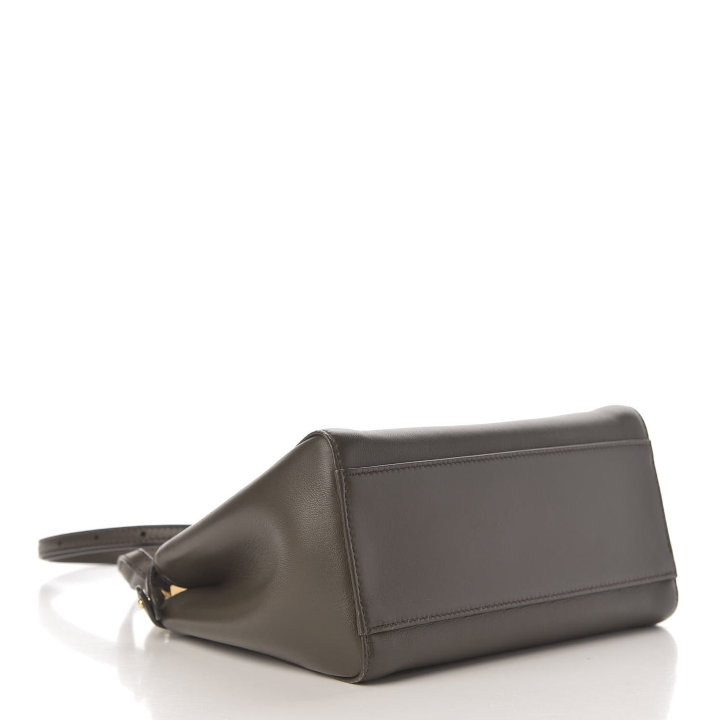 Nappa Mini Peekaboo Iconic Satchel Carbone