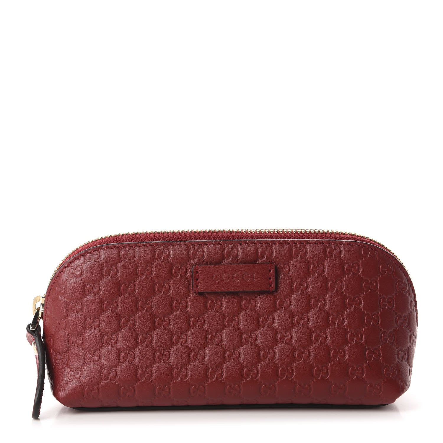 Gucci Microguccissima Small Cosmetic Case Red 1 of 7