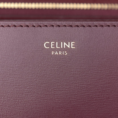 Celine Box Calfskin Medium Classic Box Flap Bag Burgundy 6 of 13
