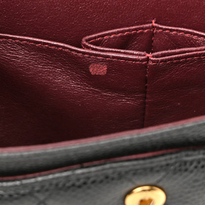 Chanel Caviar Quilted Medium Double Flap Black 11 of 12