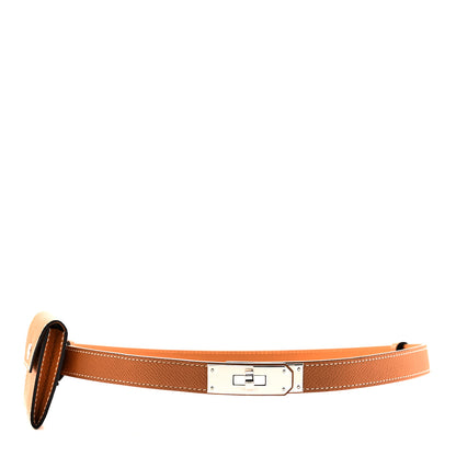 Hermes Epsom Kelly Pocket Belt Gold 1 of 8