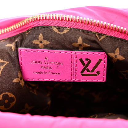 Louis Vuitton Econyl Monogram Pillow Maxi Multi Pochette Accessories Black Fuchsia 7 of 11