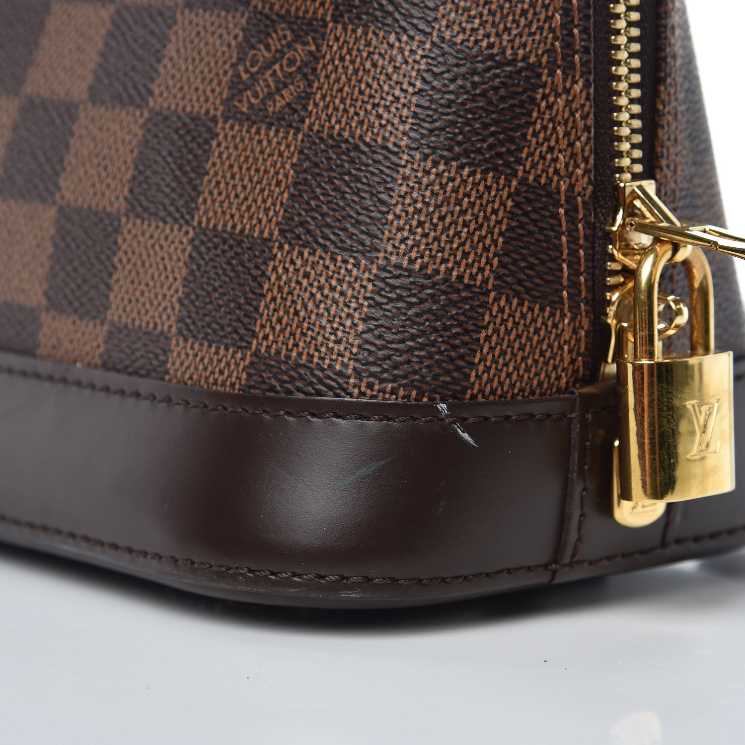 Louis Vuitton Damier Ebene Alma BB 9 of 11