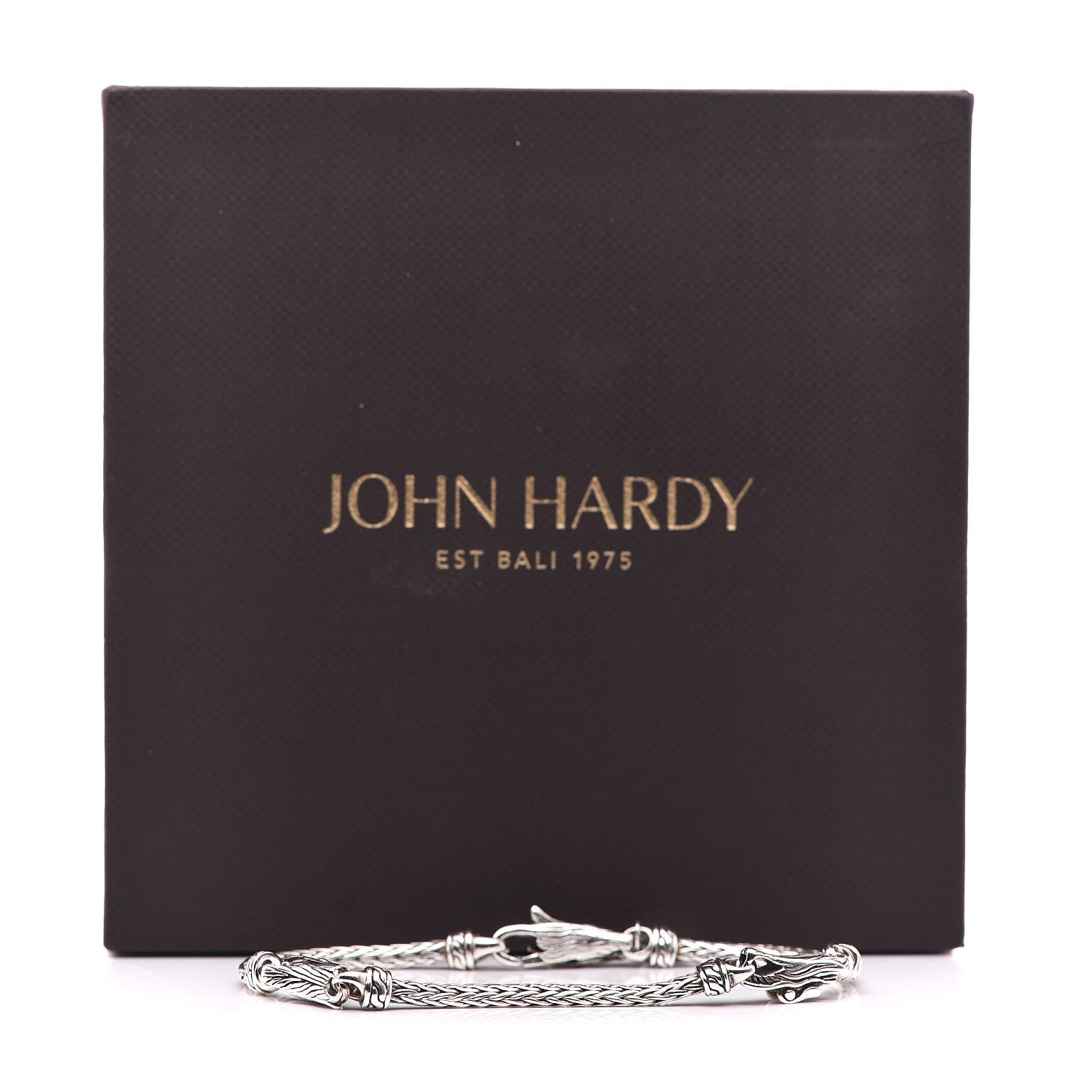 John Hardy Sterling Silver Naga Dragon Station Bracelet 8 of 8