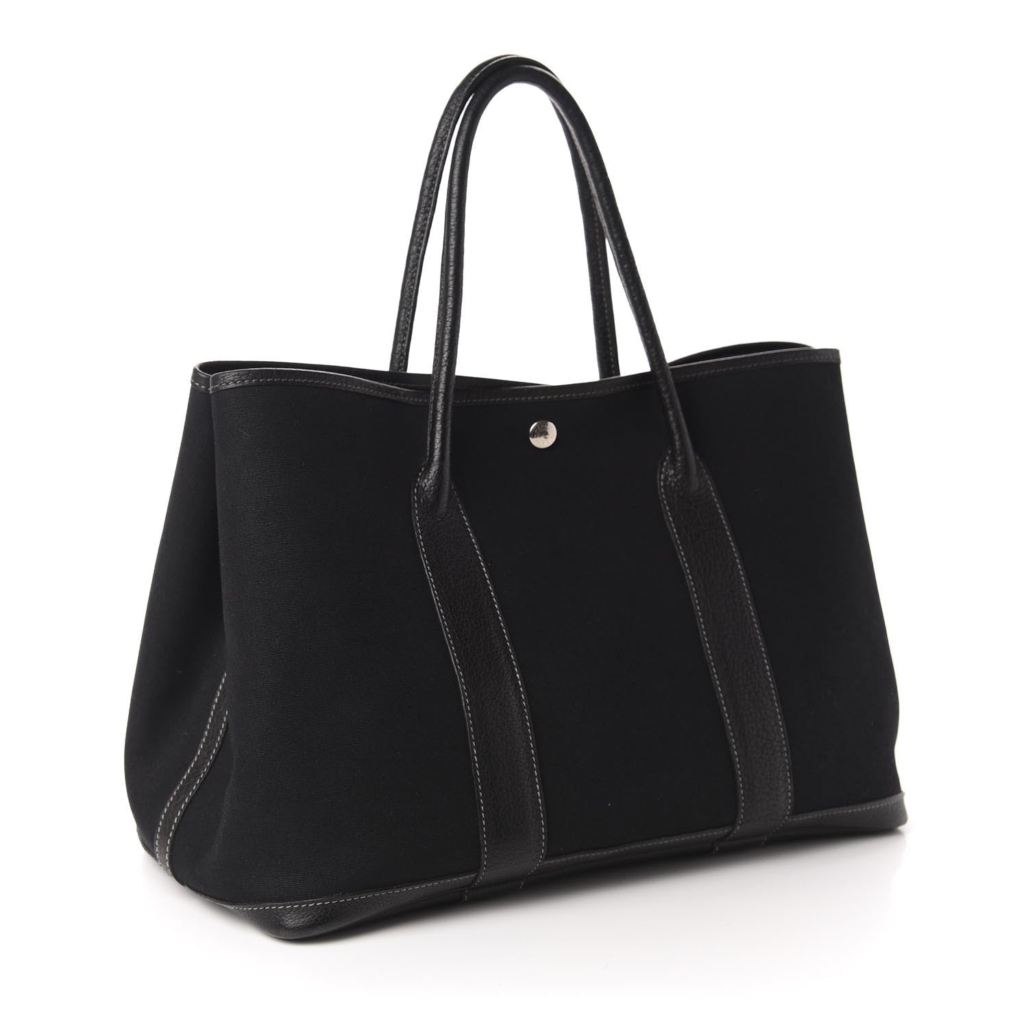Hermes Toile Negonda Garden Party Tote 36 MM Black 3 of 12