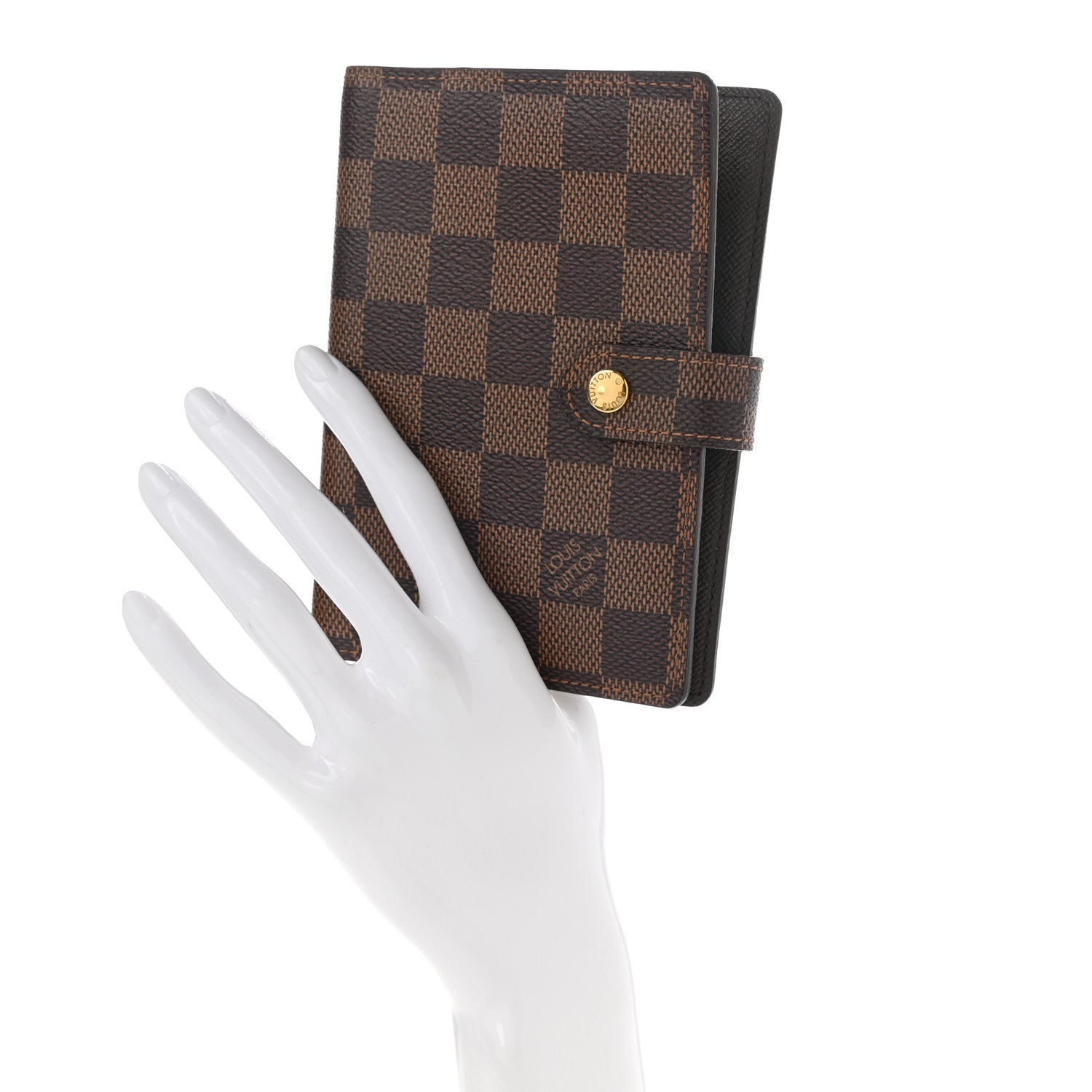 Louis Vuitton Damier Ebene Small Ring Agenda Cover 2 of 7