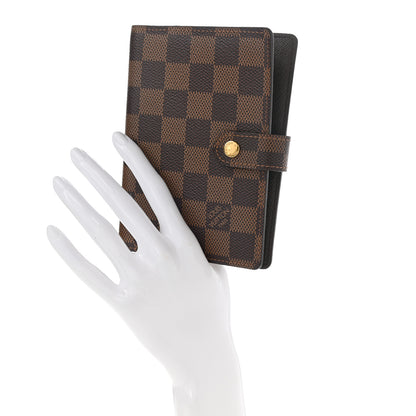 Louis Vuitton Damier Ebene Small Ring Agenda Cover 2 of 7