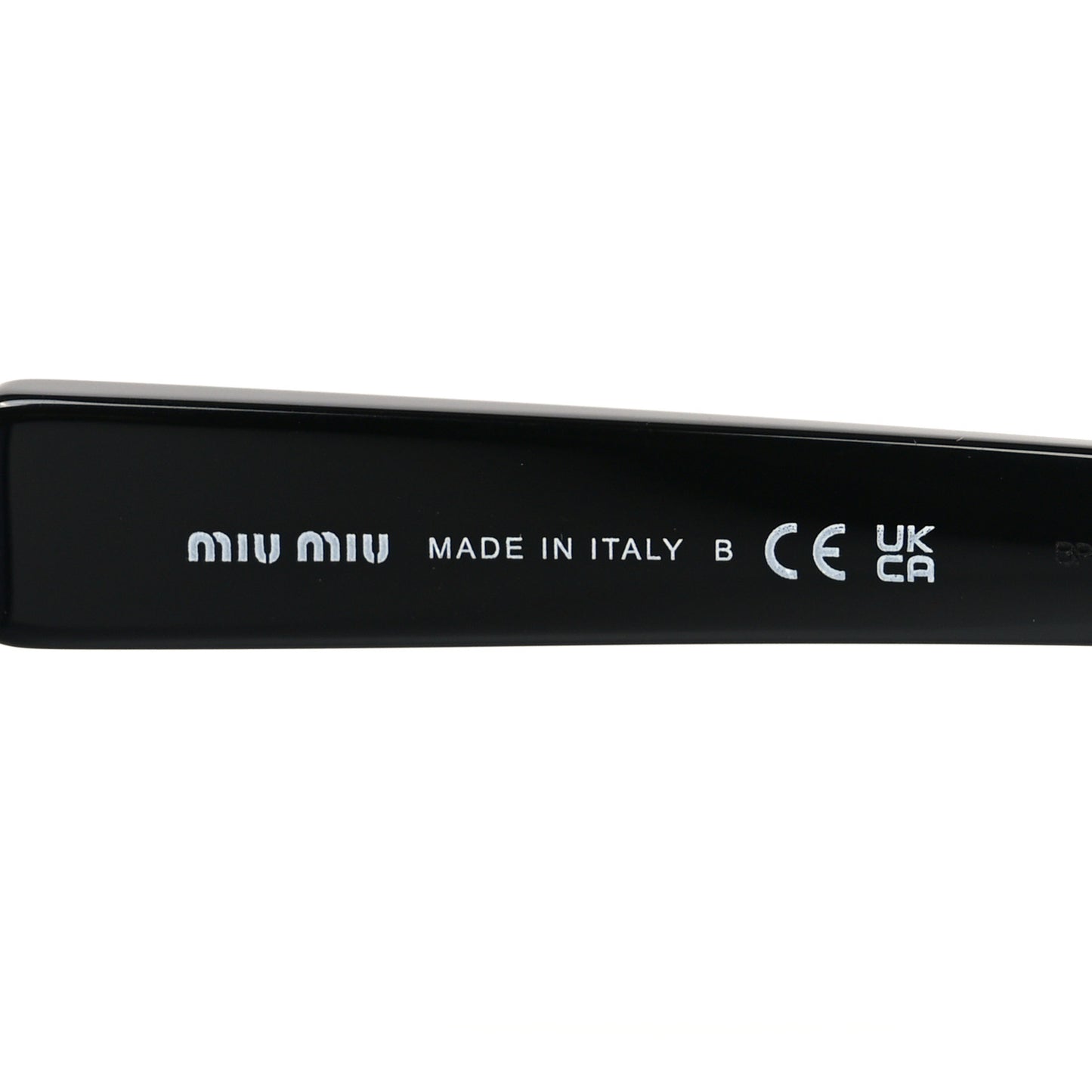 Acetate Square Sunglasses SMU A07 Black Violet