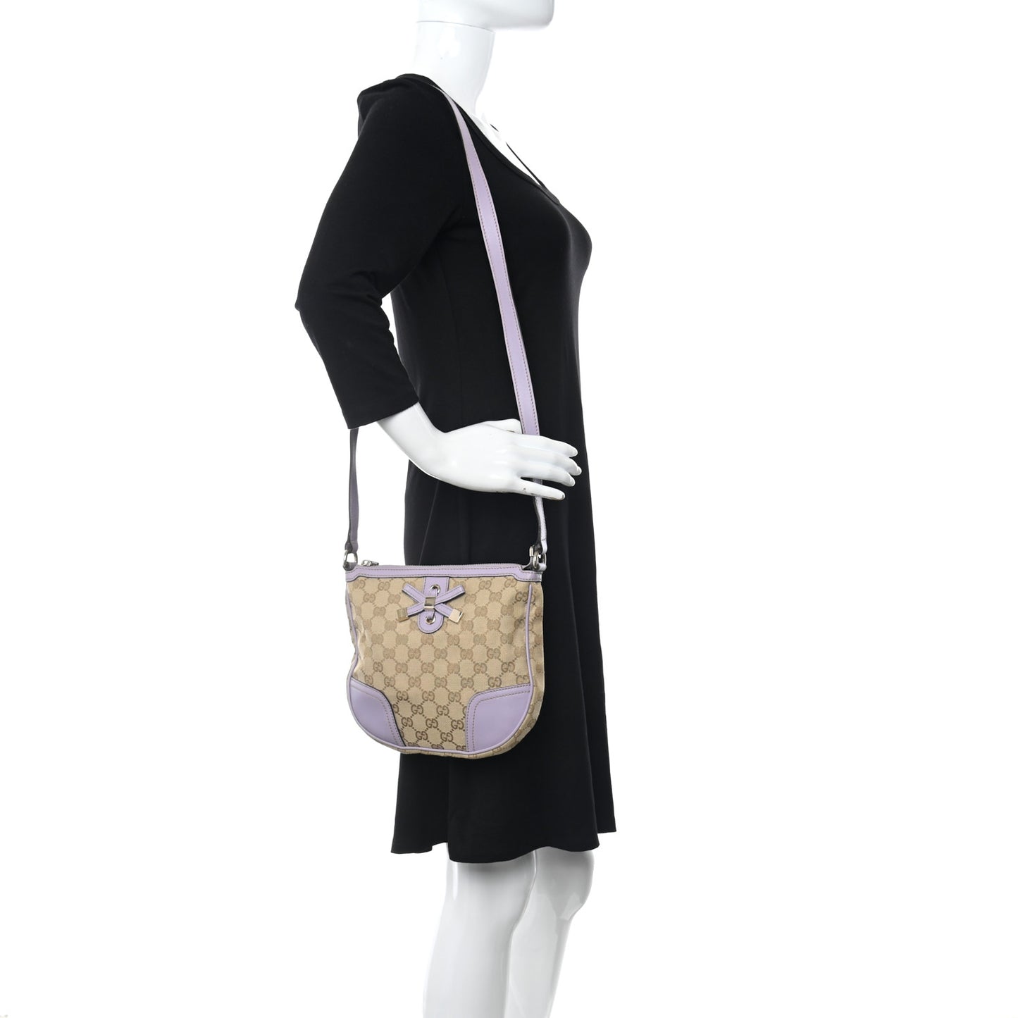 Monogram Small Princy Shoulder Bag Purple